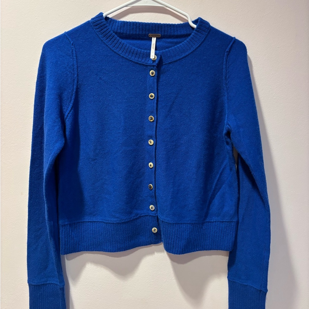 Free People Nocturnal Solid Cardi